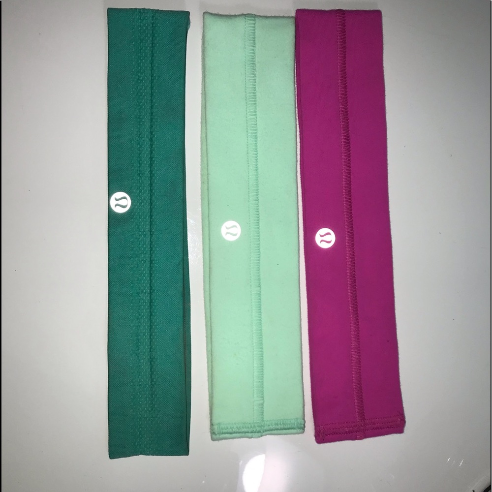 R A R E LULULEMON HEADBANDS